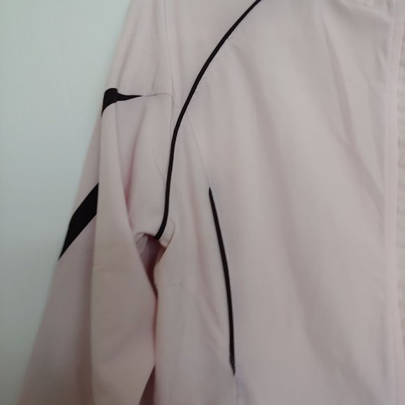 Nordictrack womens pale pink long sleeve zip athletic jacket size medium - Picture 8 of 12